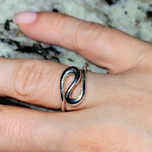 Tiffany Open Wave ring